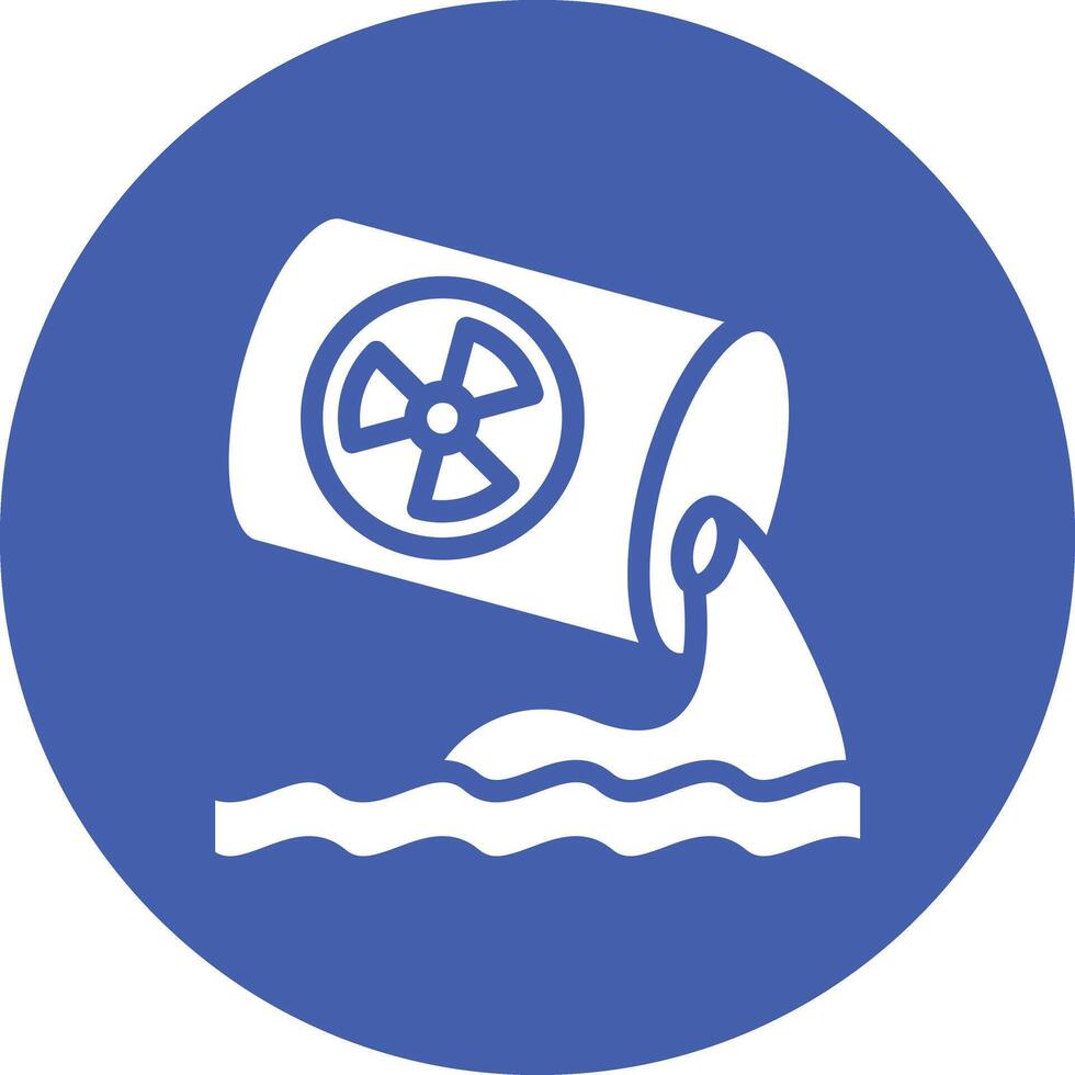 Toxic Waste Vector Icon