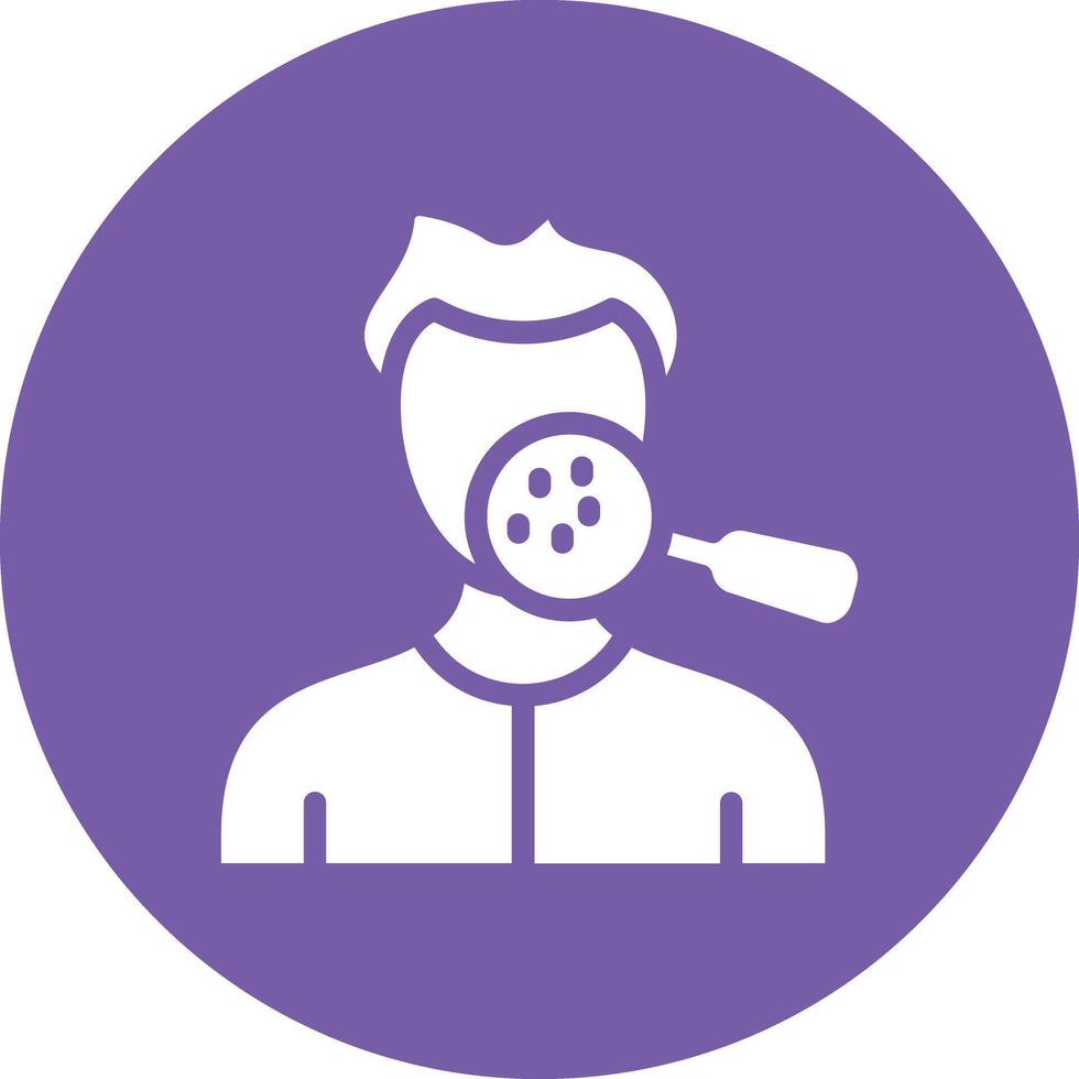 Skin Checkup Vector Icon