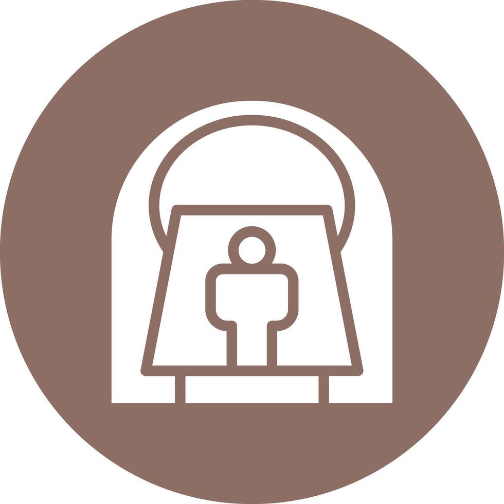 CT Scan Vector Icon