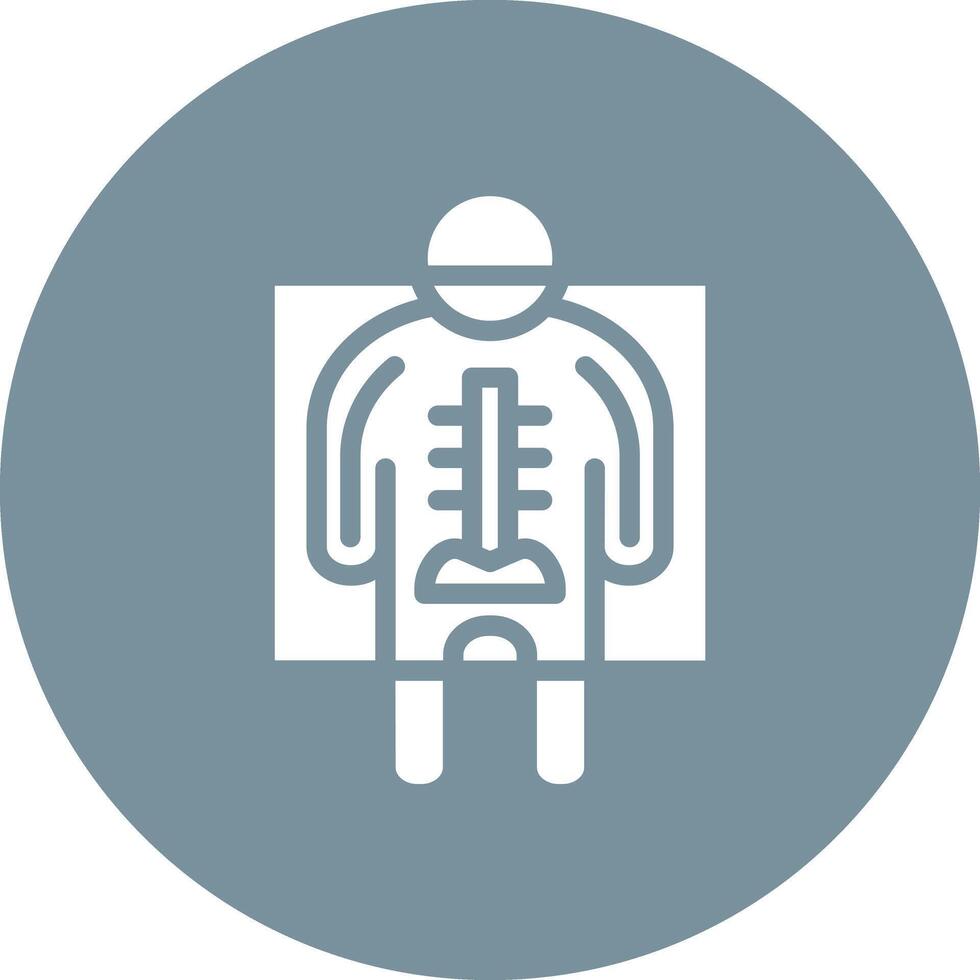 Man X ray Vector Icon