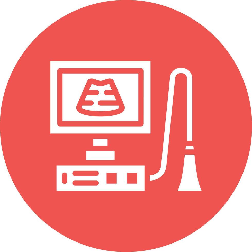 Ultrasonography Vector Icon