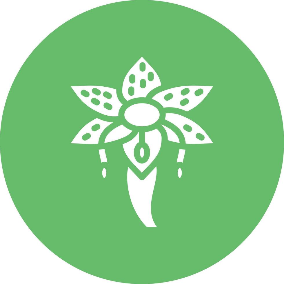 Tiger Lily Vector Icon