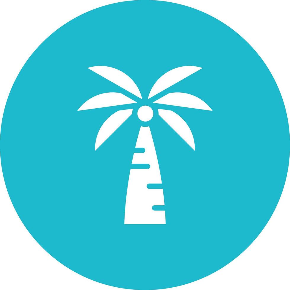 Dubai Tree Vector Icon