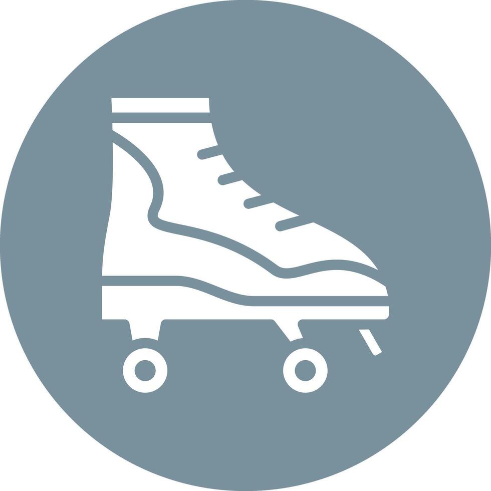 Roller Skating Vector Icon