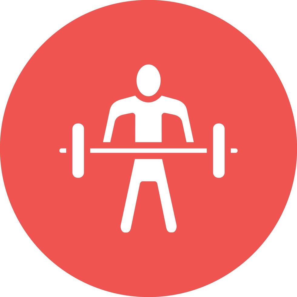 Weightlifting Vector Icon