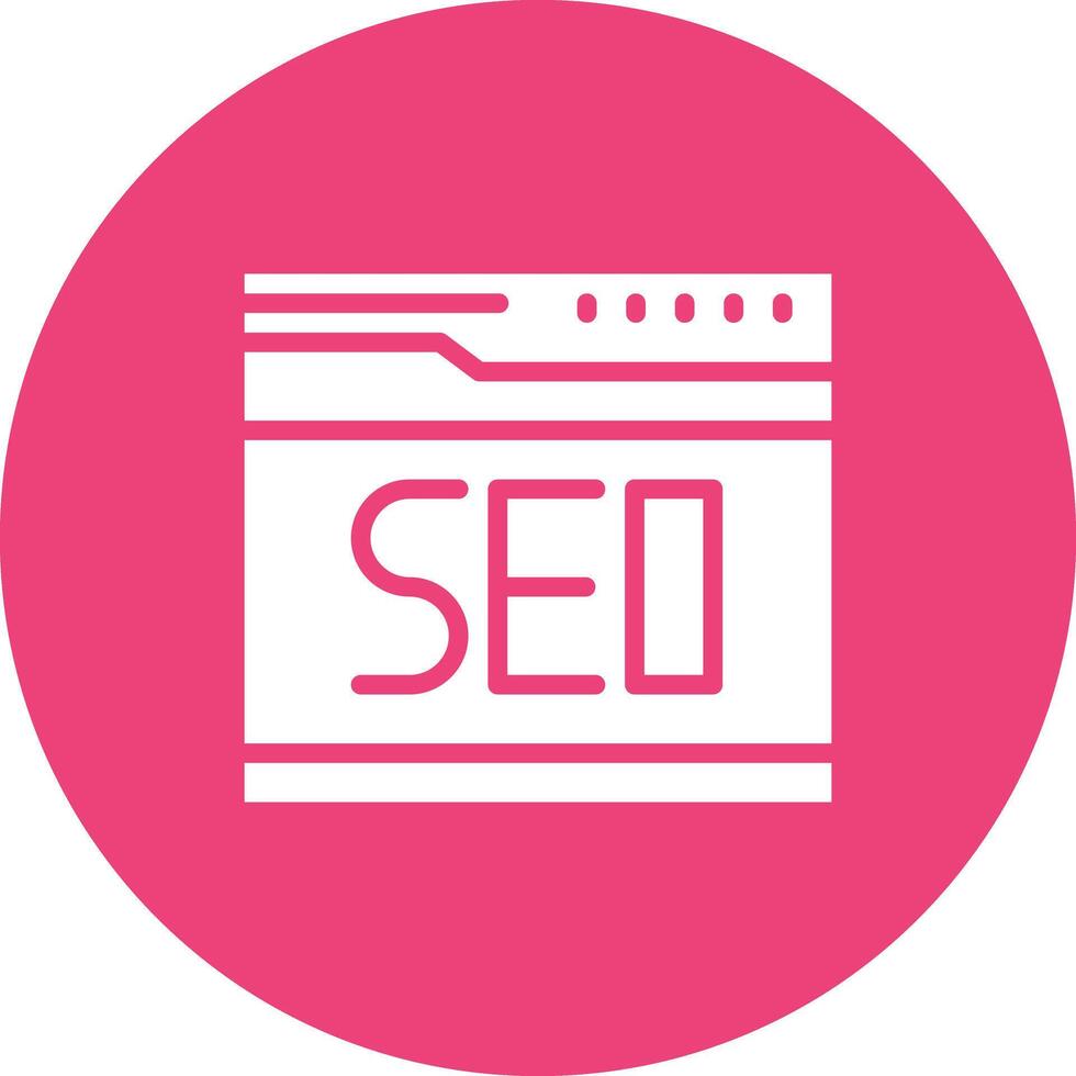 Website Seo Vector Icon