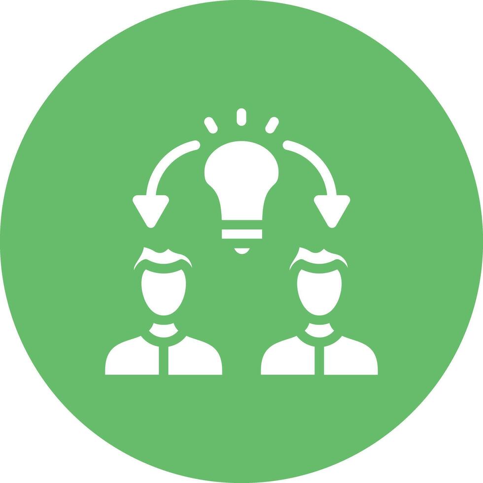 Exchange Ideas Vector Icon