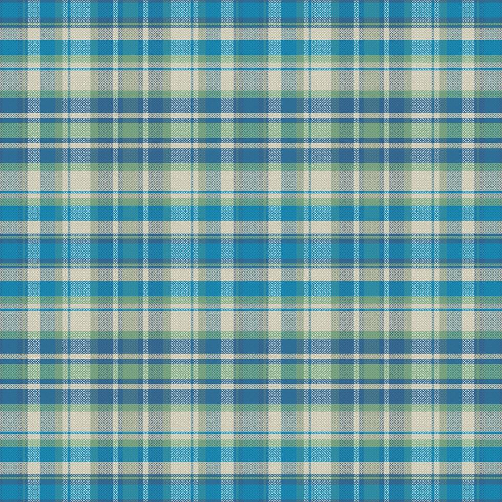 Tartan plaid pattern with texture. vector
