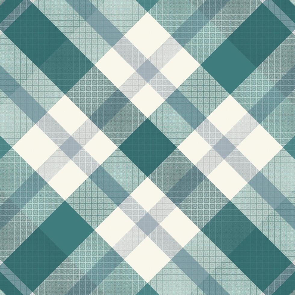 Tartan plaid pattern with texture and summer color. vector