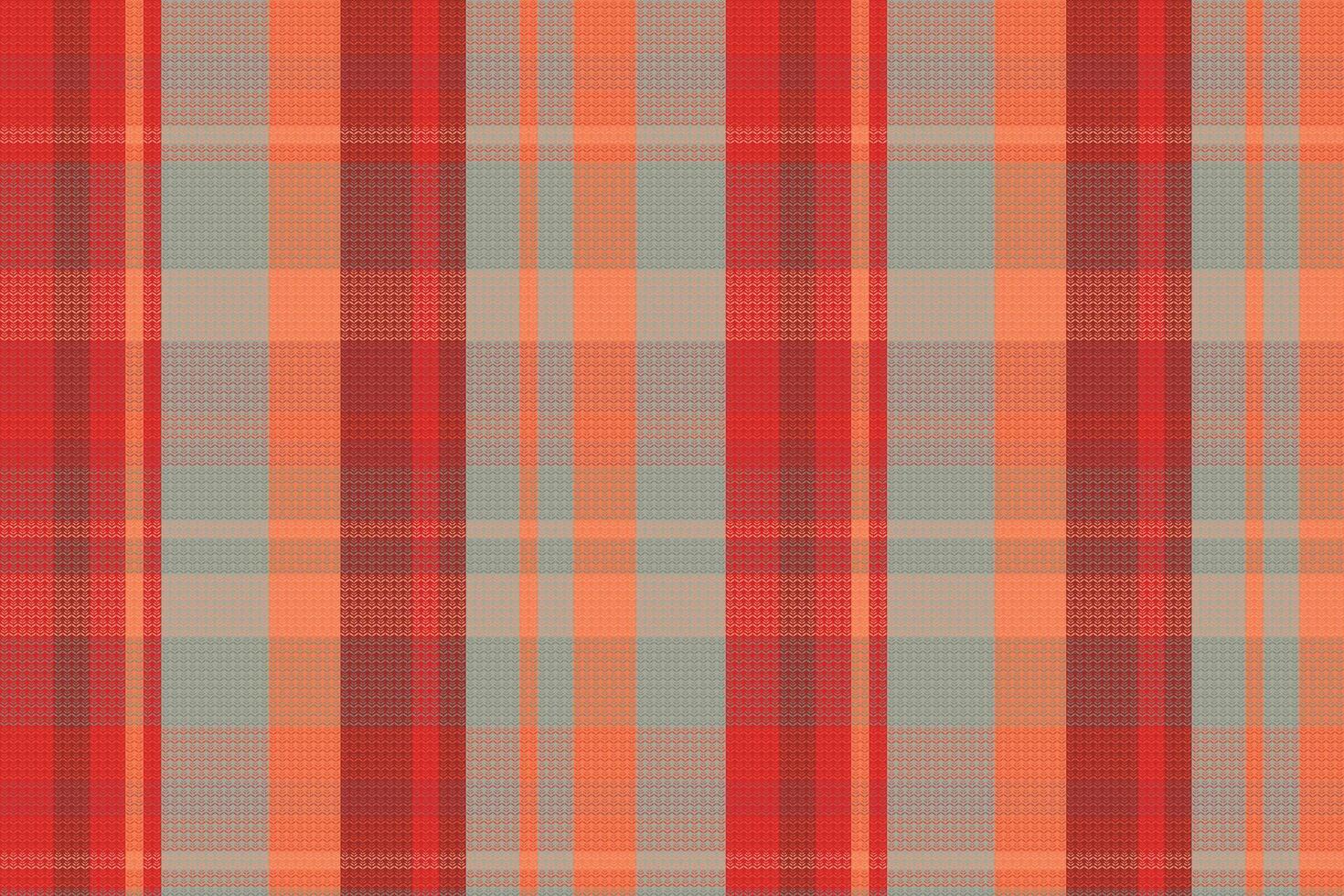 Tartan plaid pattern with texture and summer color. vector