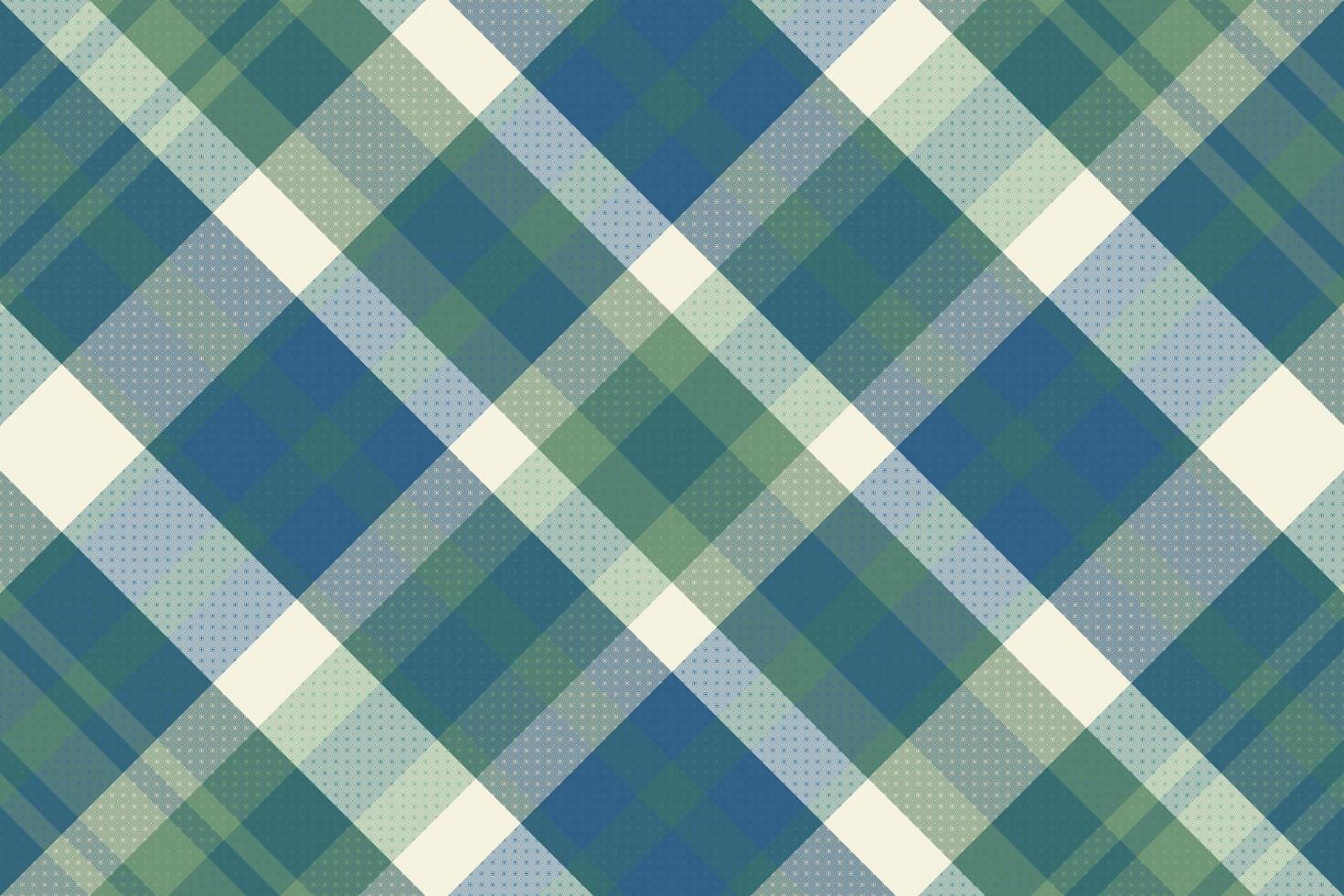Tartan plaid pattern with texture and summer color. vector