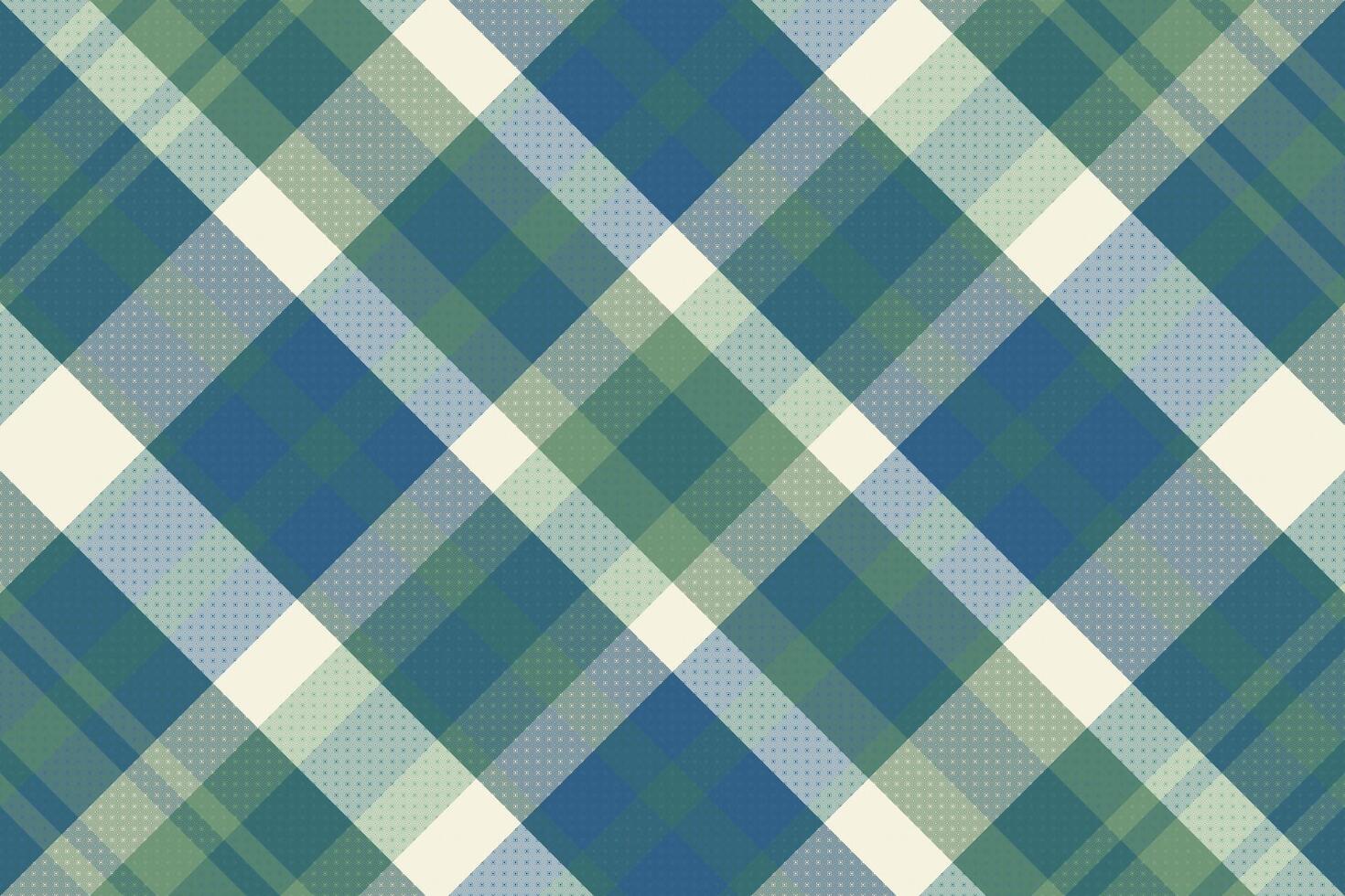 Tartan plaid pattern with texture and summer color. vector