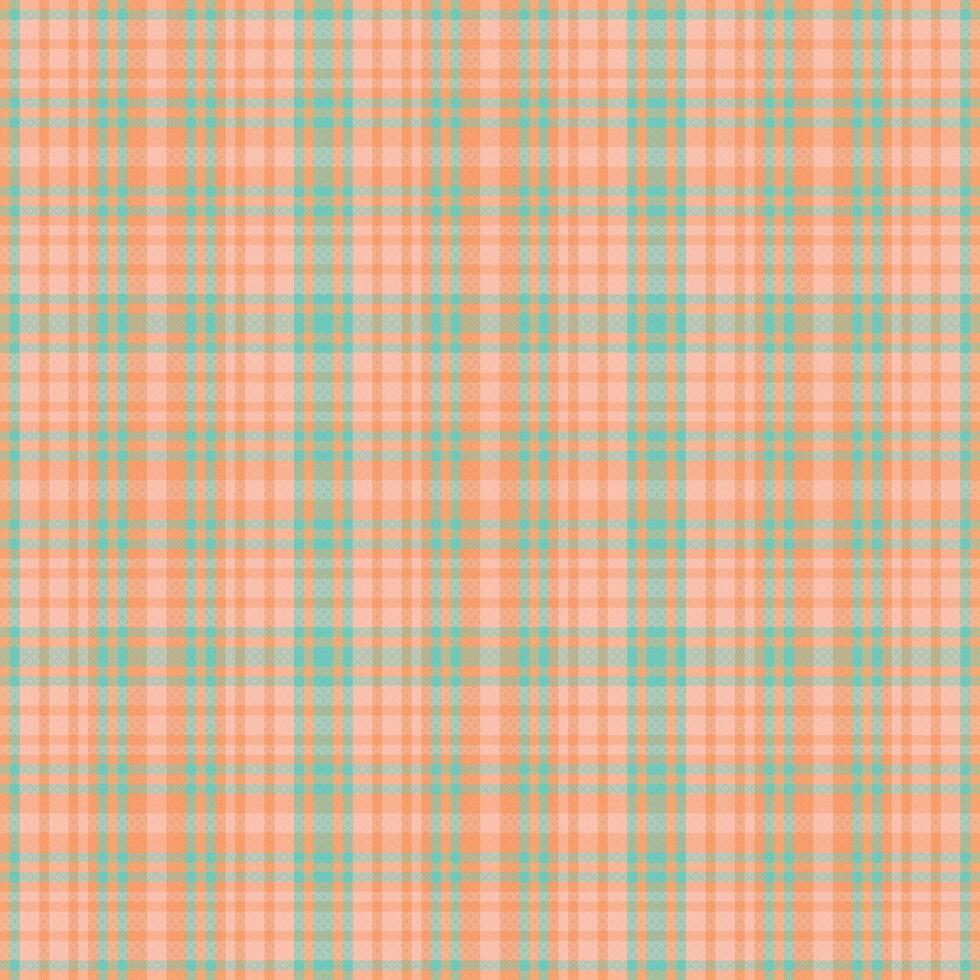 Tartan plaid pattern with texture and summer color. vector
