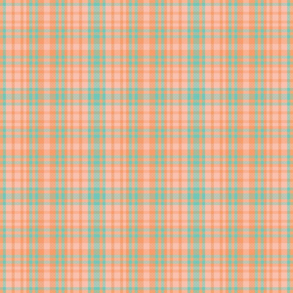 Tartan plaid pattern with texture and summer color. vector