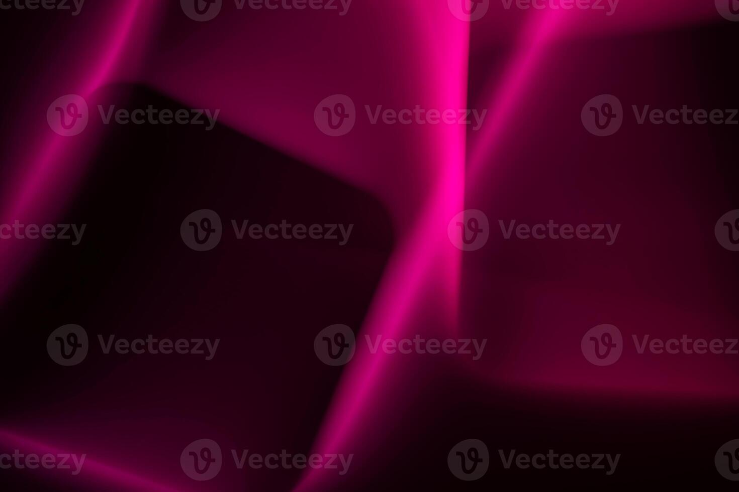 Abstract background with smooth lines in pink purple and black tones for design. Copy space. photo
