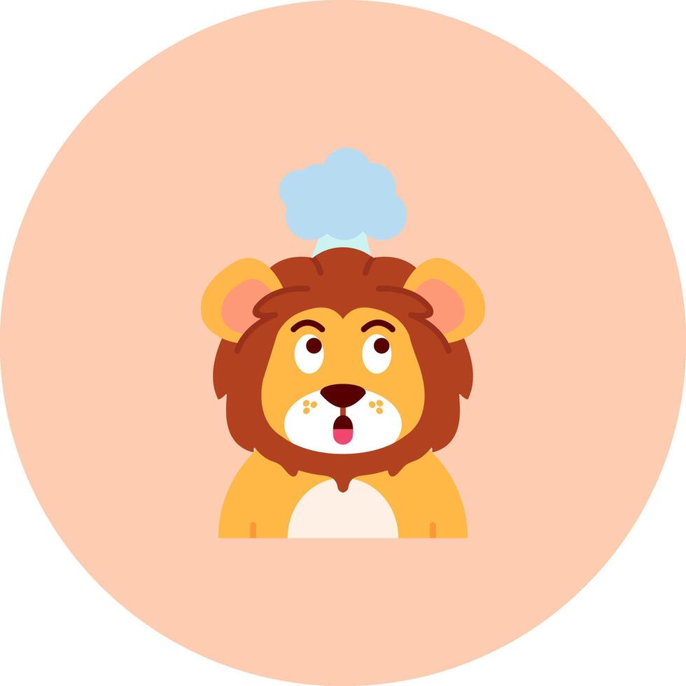 Exploding Flat Circle Icon vector