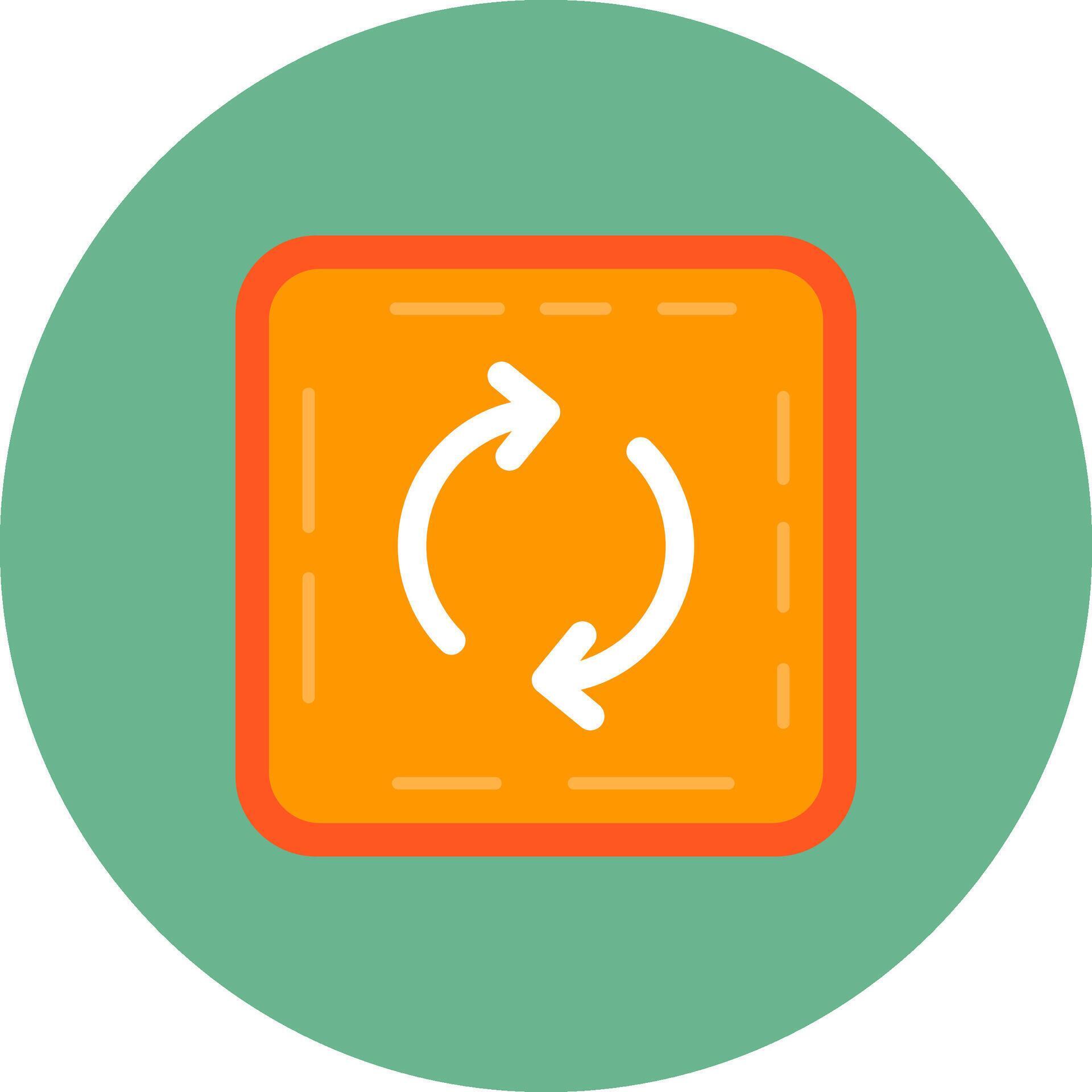 Loop Flat Circle Icon 37142292 Vector Art at Vecteezy