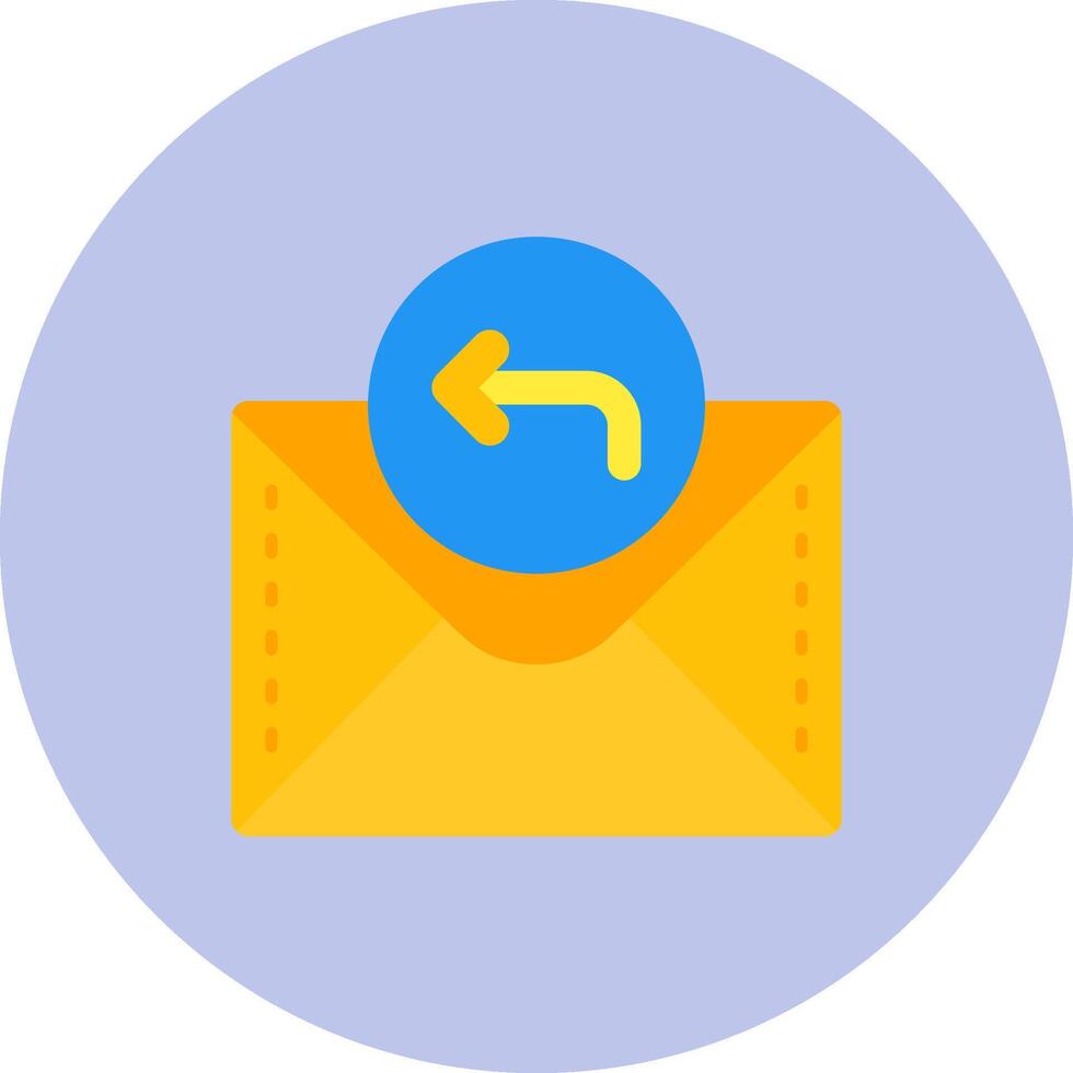 Left arrow Flat Circle Icon vector