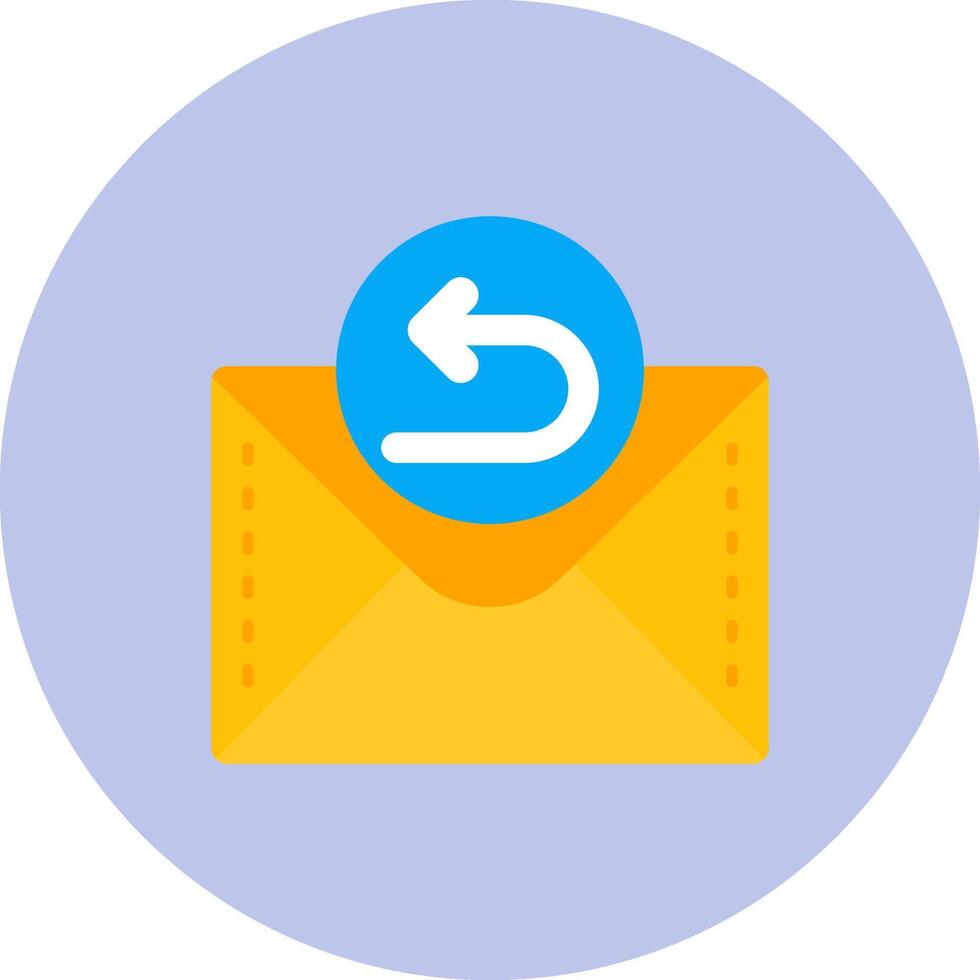 Left arrow Flat Circle Icon vector