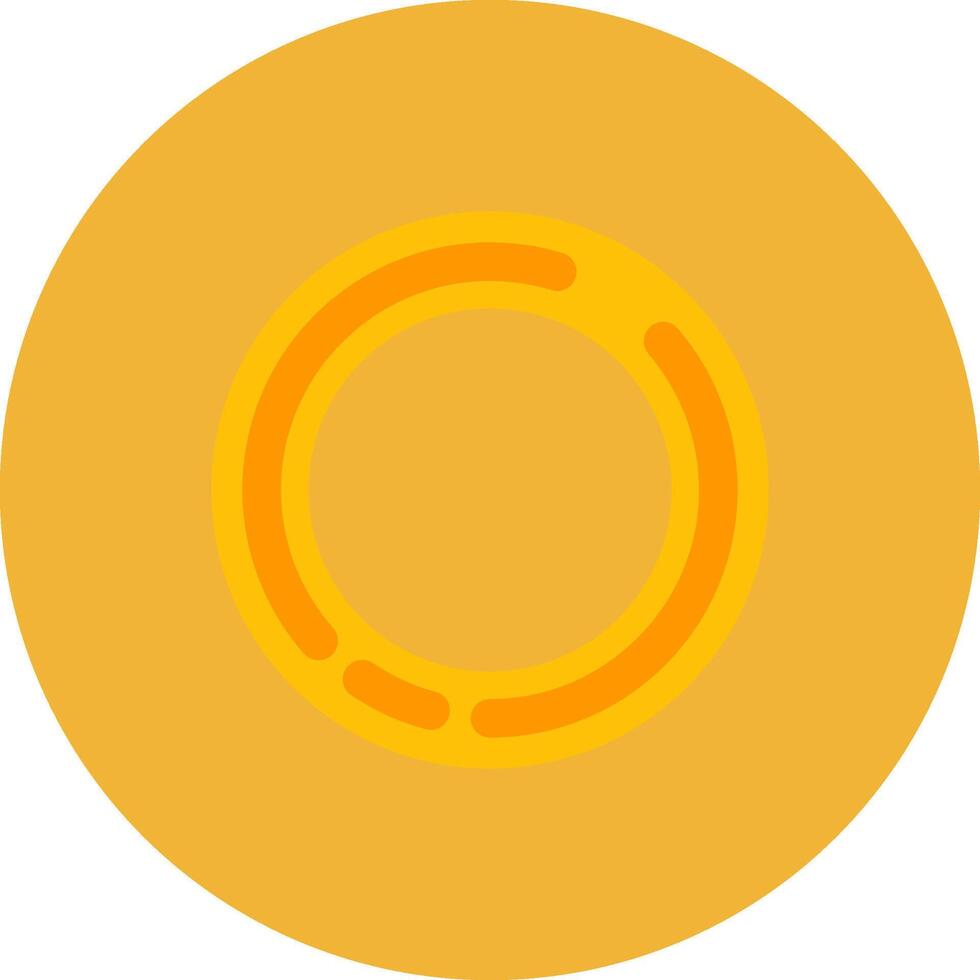 circulo plano circulo icono vector