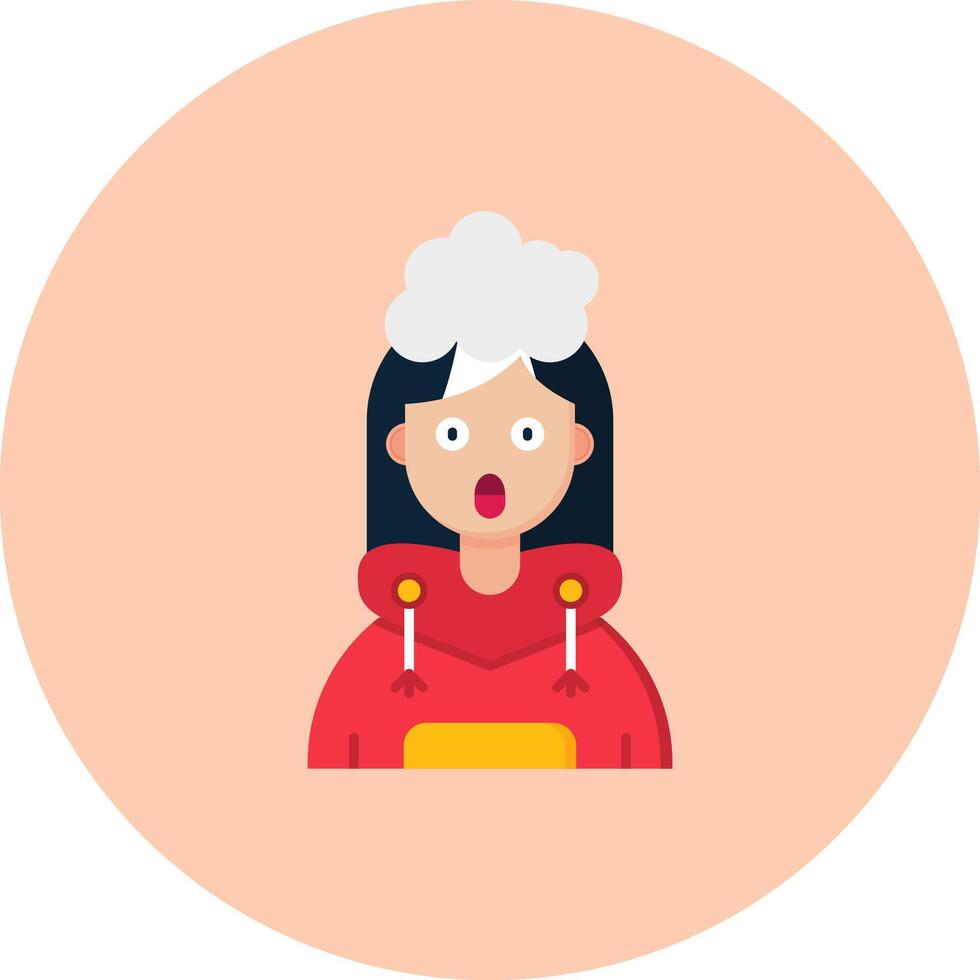 Exploding Flat Circle Icon vector