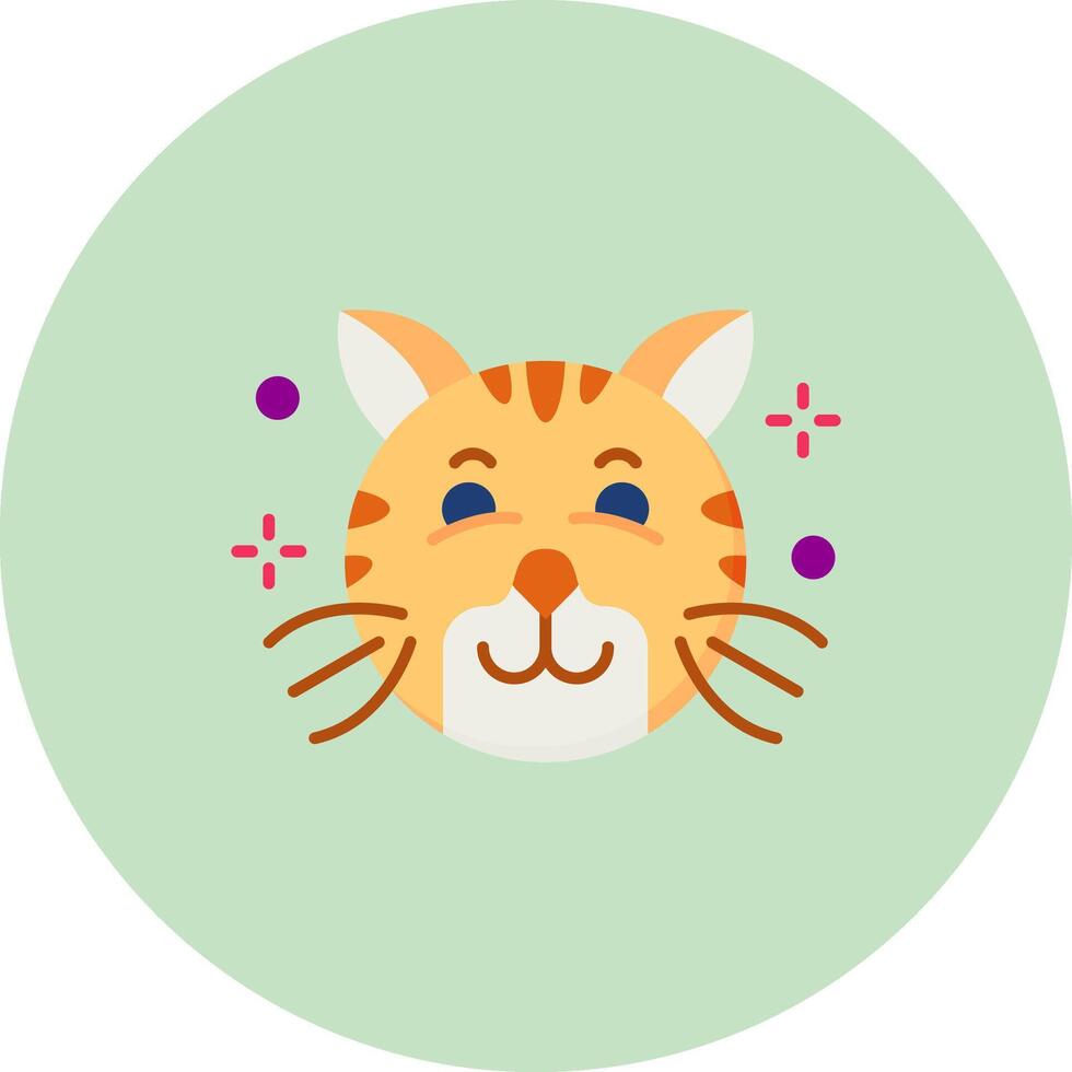 FALSE Flat Circle Icon vector