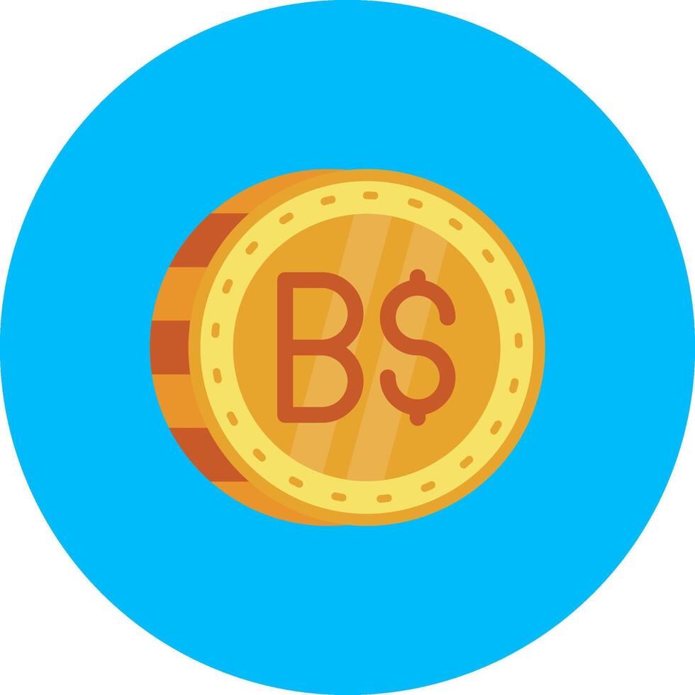 Brunei plano circulo icono vector