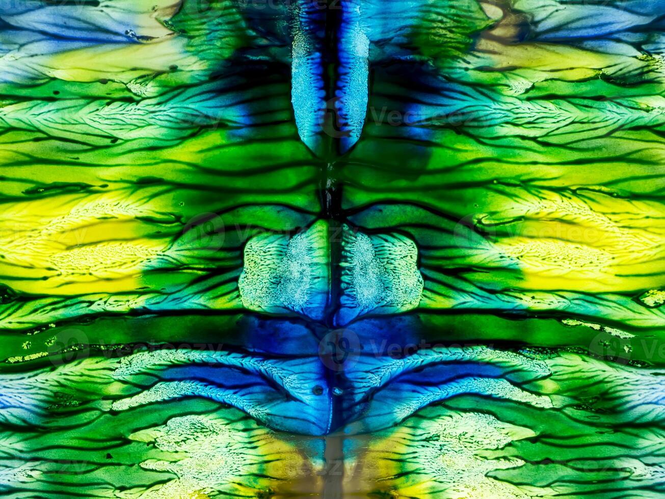 Abstract pictures of cool tone. photo