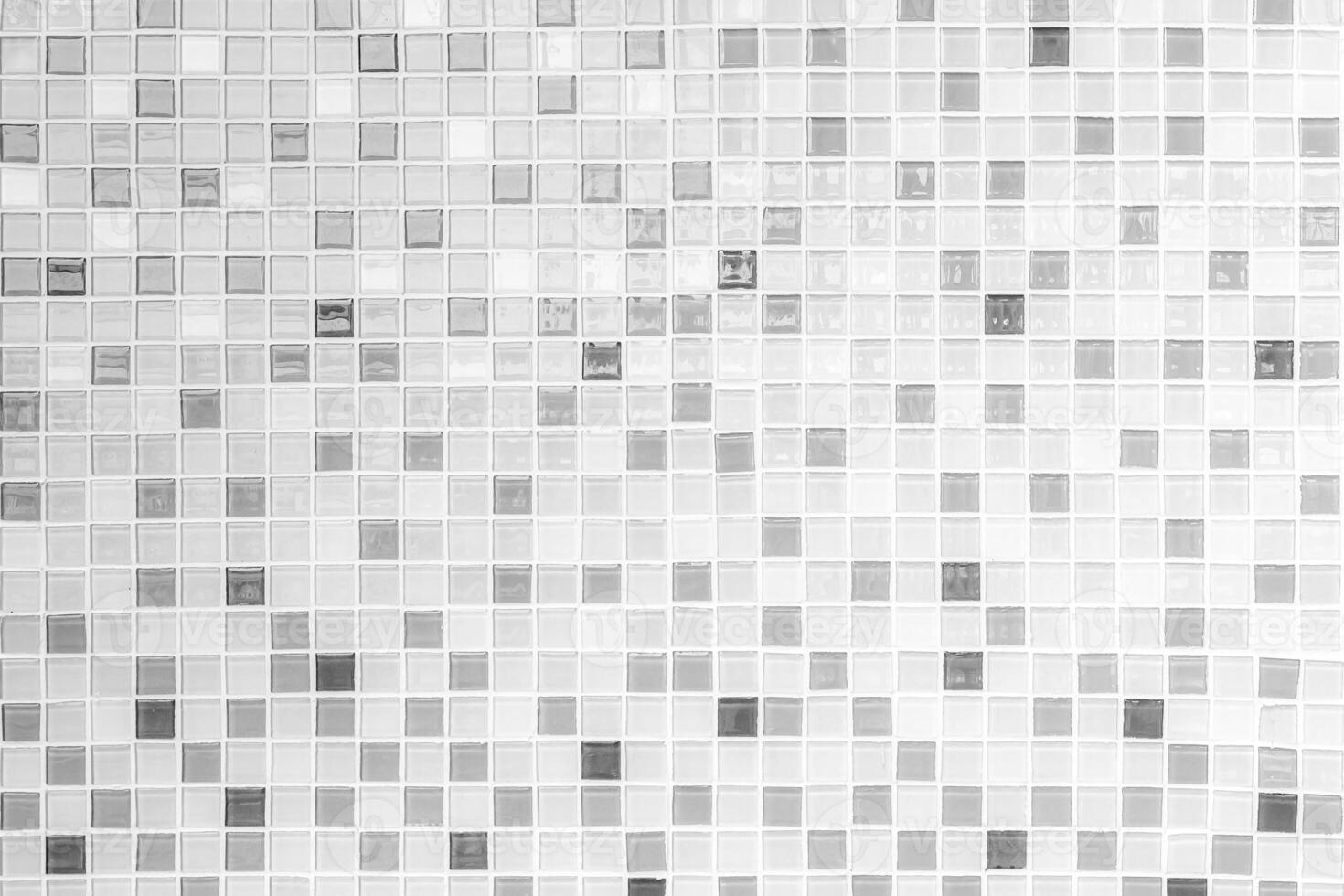 pared de azulejos de cerámica de patrón blanco para el fondo y el diseño interior usado foto