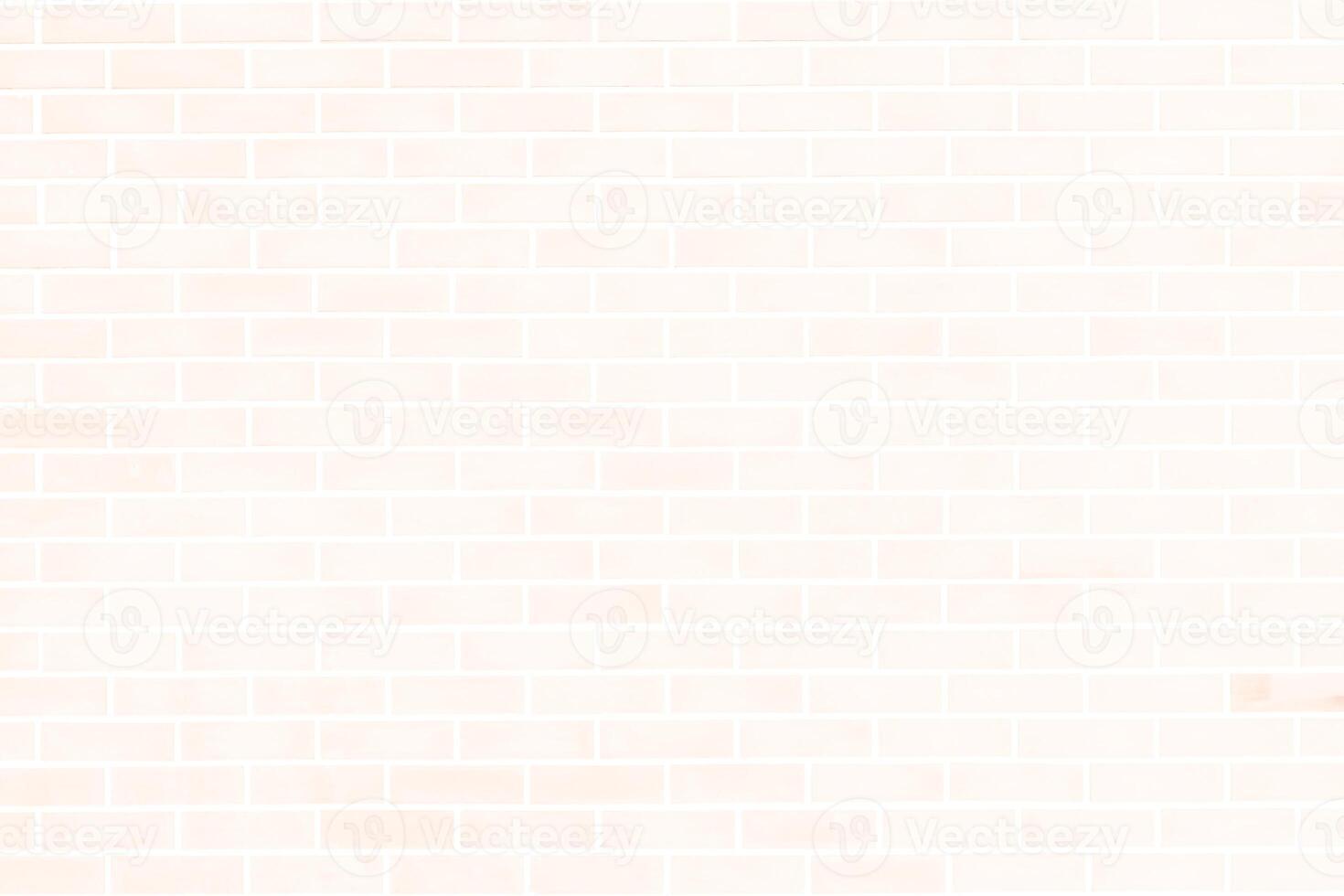 Light red color brick of wall background and pattern texture for background copy space in decoration of room in home photo