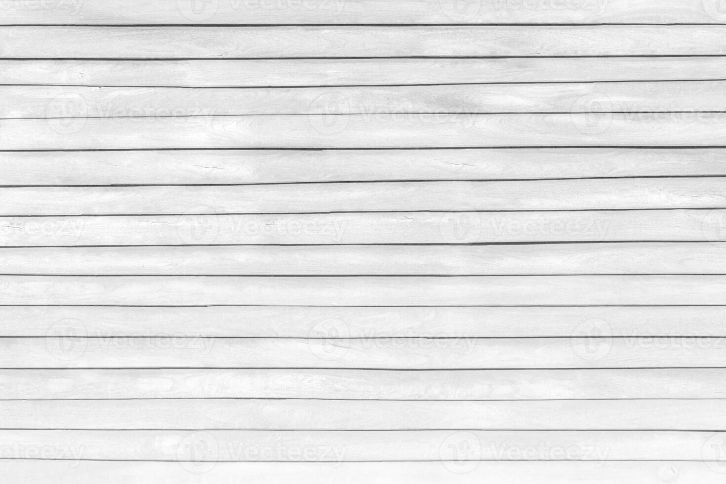 Old Wooden wall white color and vintage pattern in sun light for background and texture photo