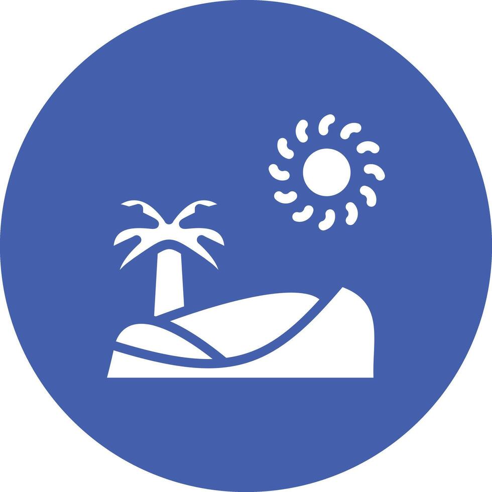 Desert Vector Icon