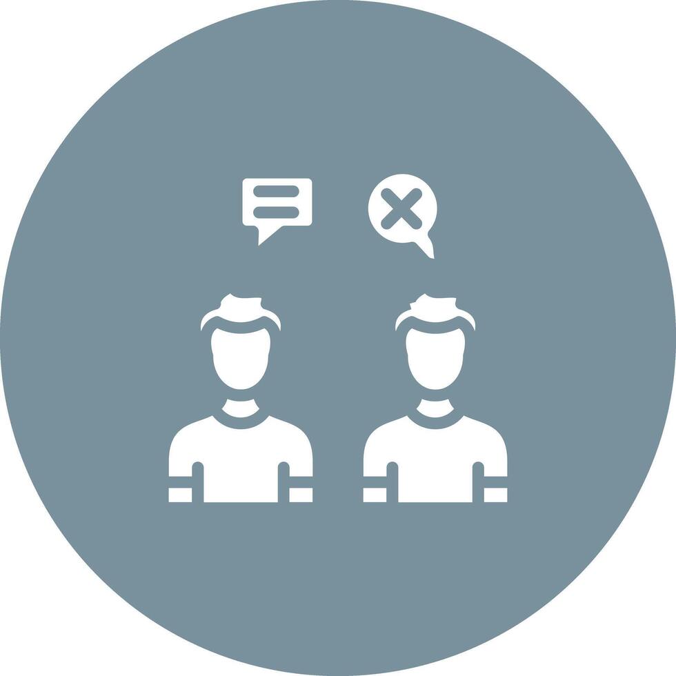 Disagree Vector Icon