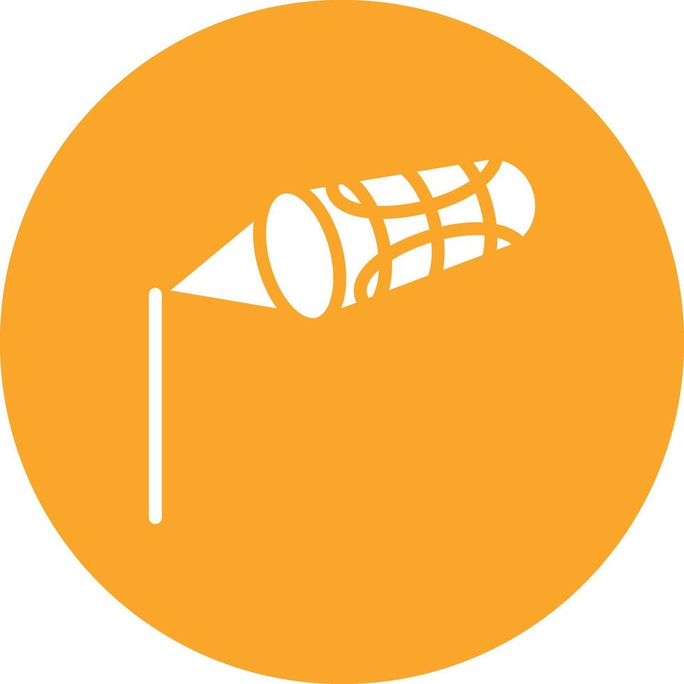 Windsock Vector Icon