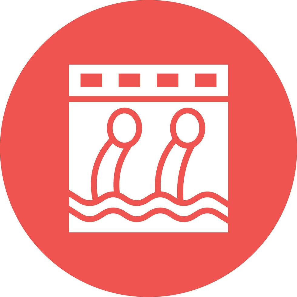 Hydroelectricity Vector Icon
