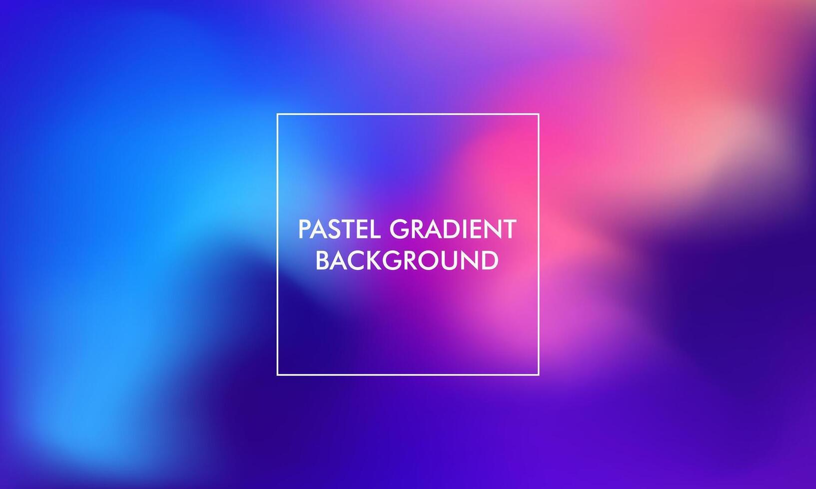 abstract blur gradient mesh background with pastel, beauty color vector