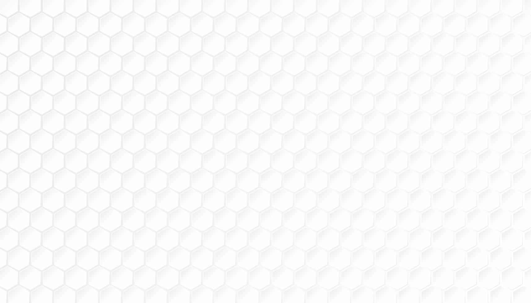 Hexagonal abstract white background. Modern minimalist hexagonal geometric background vector
