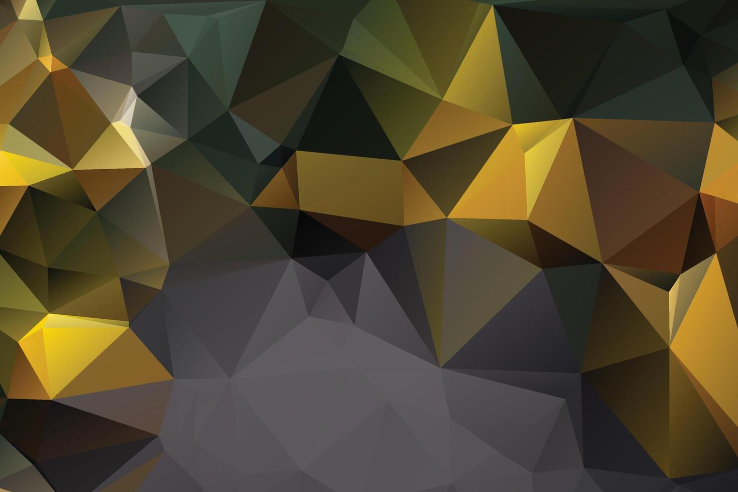 low poly design vector