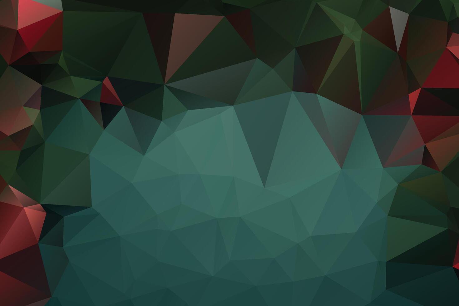 low poly design vector