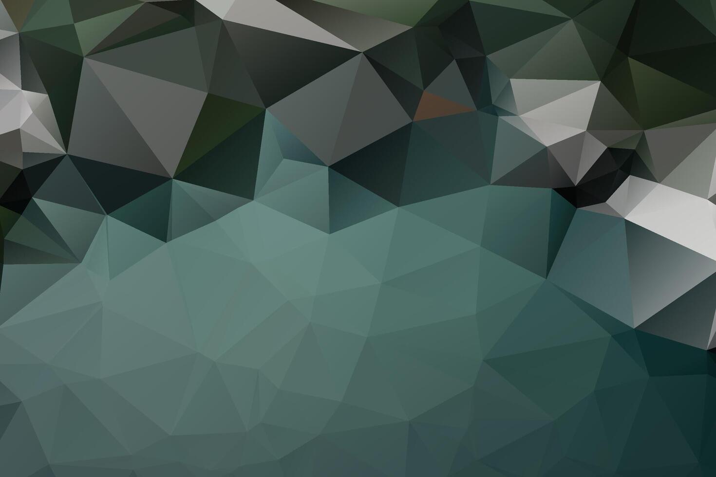 low poly design vector