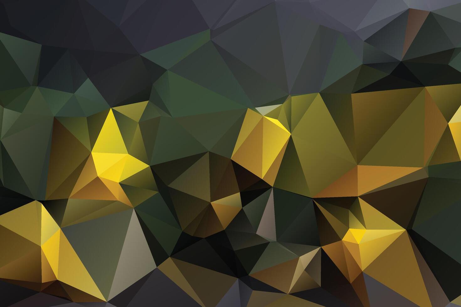 low poly design vector