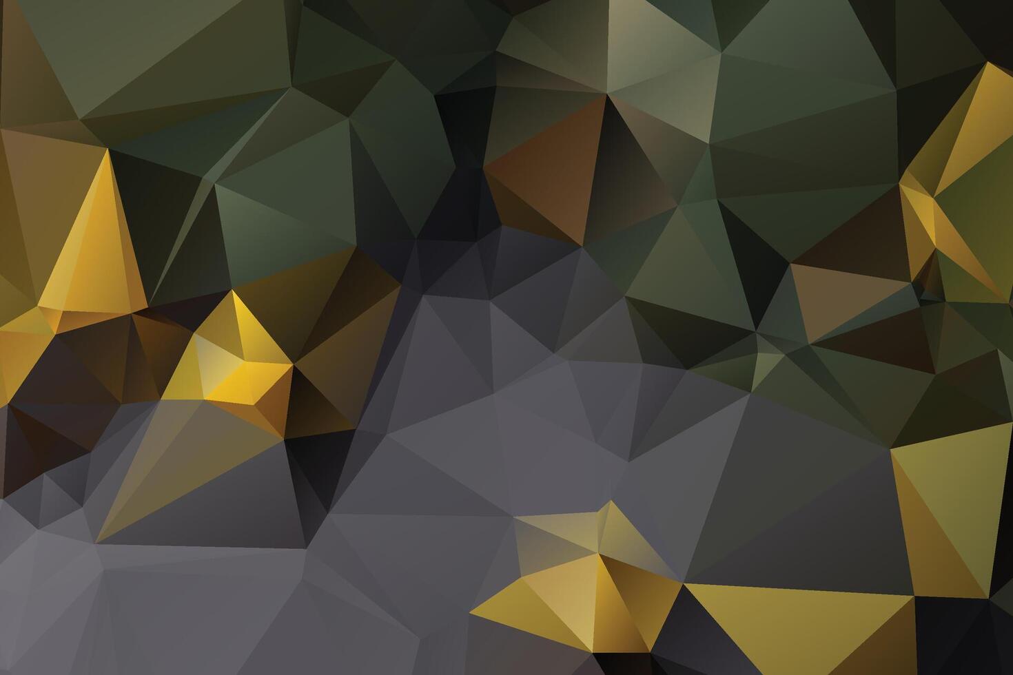 low poly design vector
