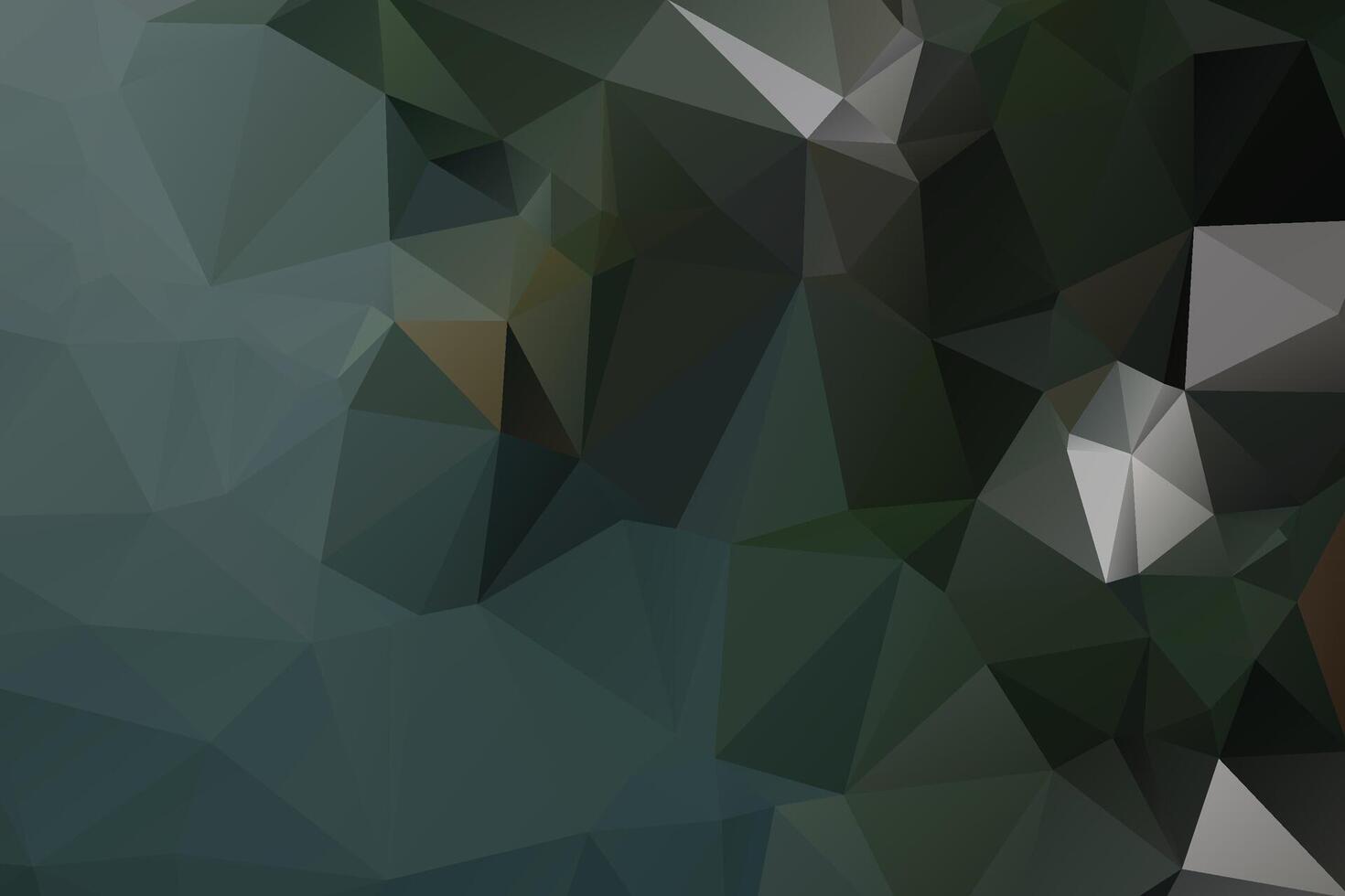 low poly design vector