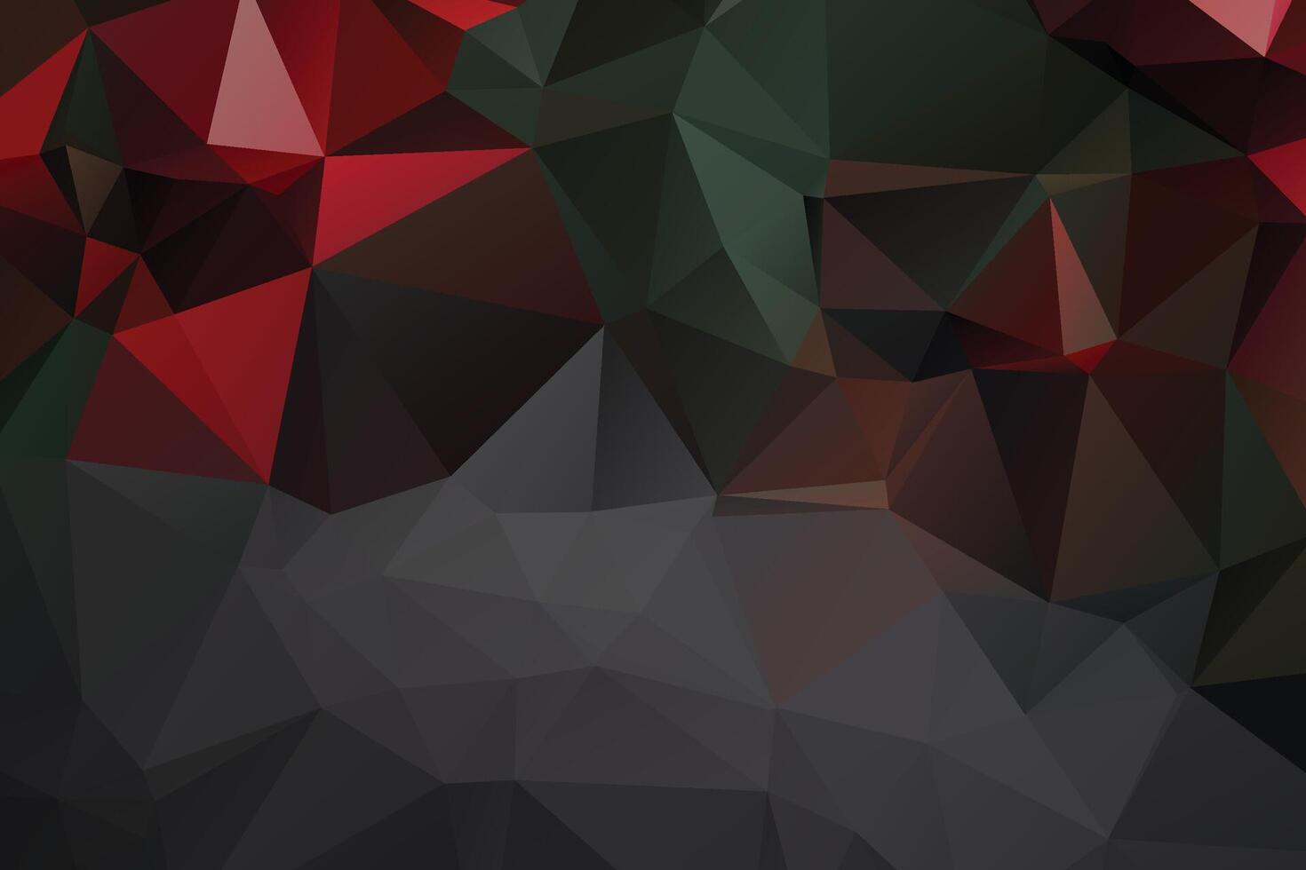 low poly design vector