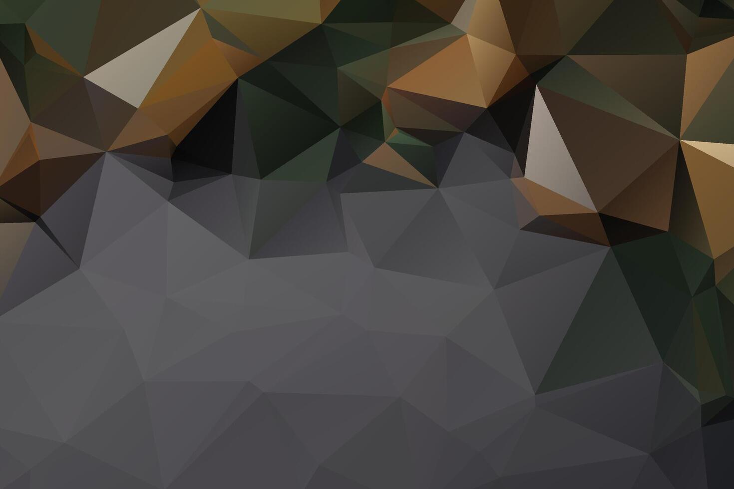 low poly design vector