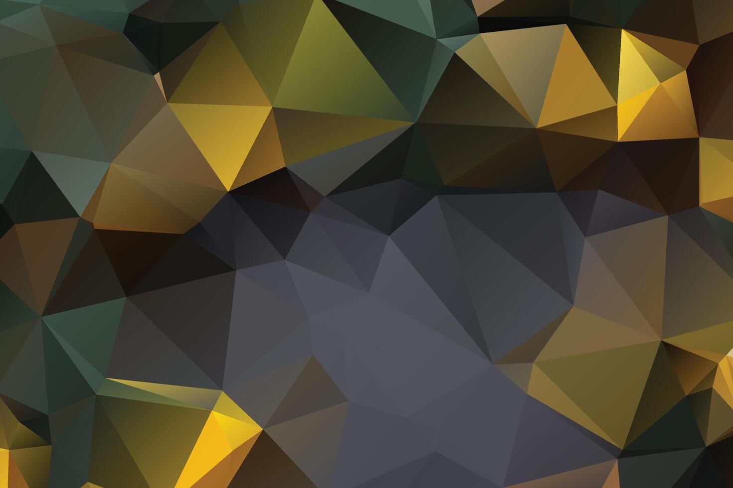 low poly design vector