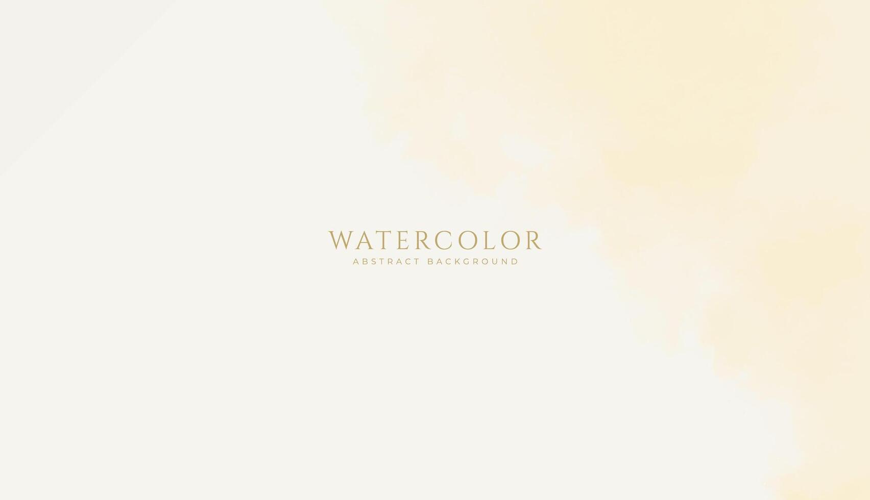 Abstract horizontal watercolor background. Neutral light colored empty space background illustration vector