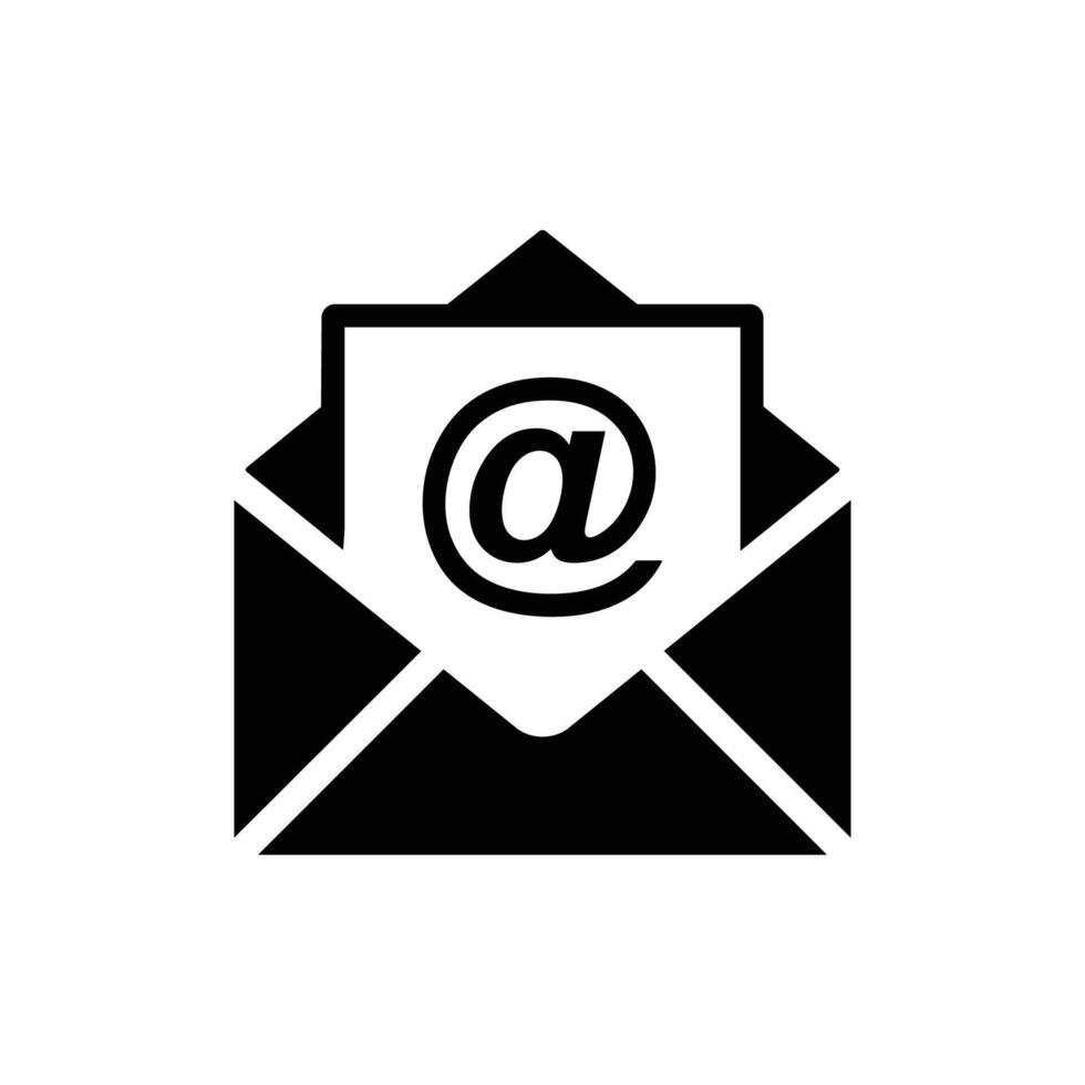 Mail vector icon. E-mail symbol vector