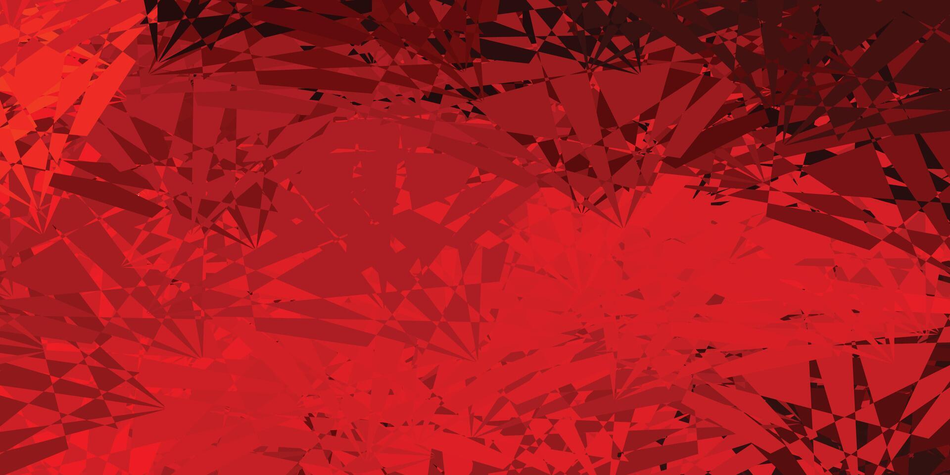 Dark Orange vector template with abstract forms.