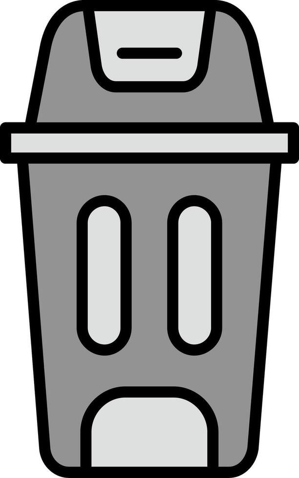 Trash Can Vector Icon